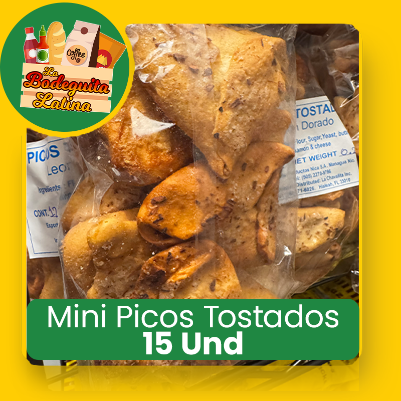 Mini Picos Tostados 15und