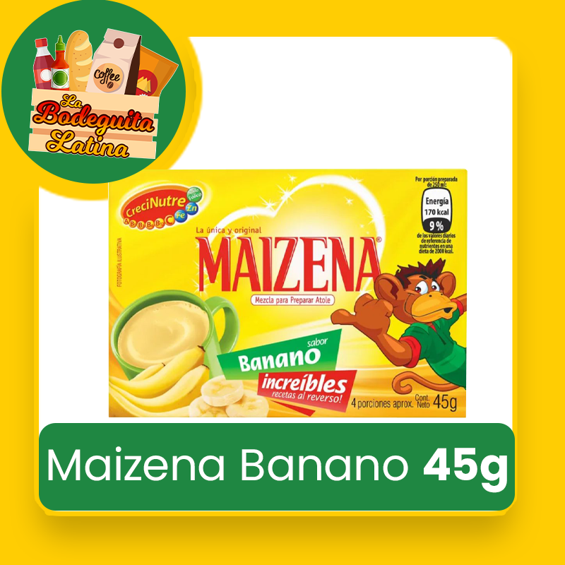 Maizena Sabor Banano 45g