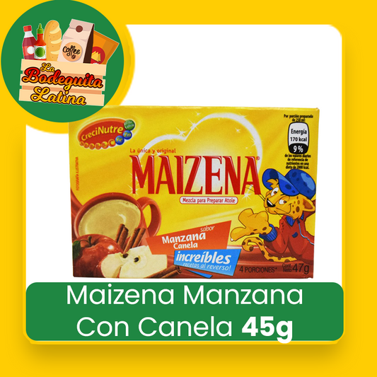 Maizena Sabor Manzana con Canela 45g