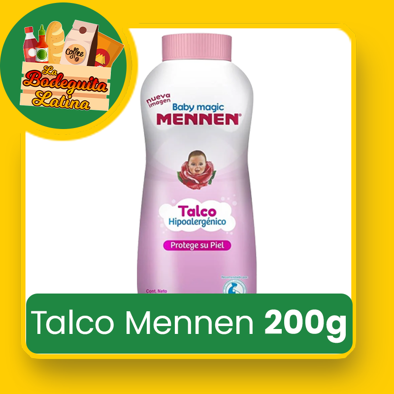 Talco Mennen Rosado 200g